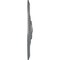 Ekena Millwork Bailey Ceiling Medallion (Fits Canopies up to 4"), Hand-Painted Platinum, 18 1/8"OD x 3/4"P CM19BIPLS - alternate 2